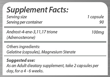 ADRENOSTERONE_ingredients